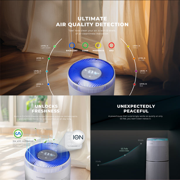 U Model Air Purifier (Free 1-Year Filters)