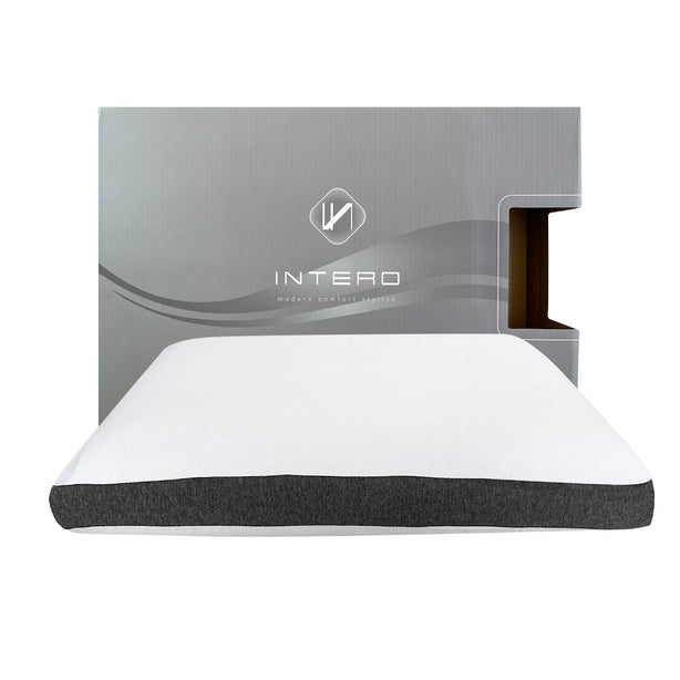 Intero Visco-AIR Charcoal Memory Foam Comfort Pillow