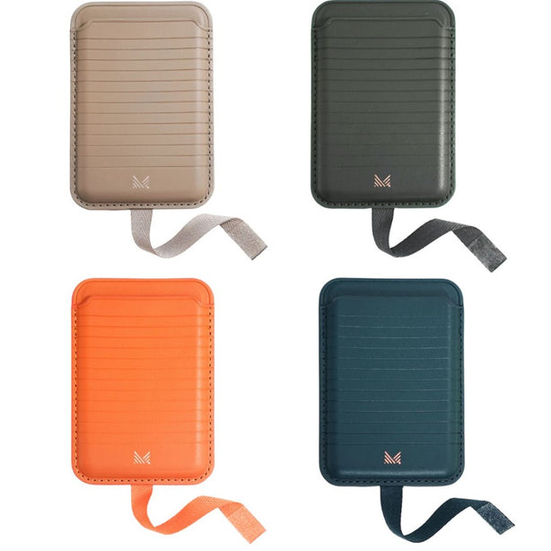 Monocozzi LUCID Refined | Premium Vegan Leather Magnetic Wallet for iPhone