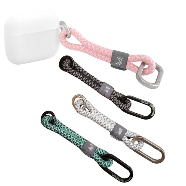 Monocozzi ESSENTIALS | Dust Proof Translucent Soft Plastic Case for AirPods 3 with Strap