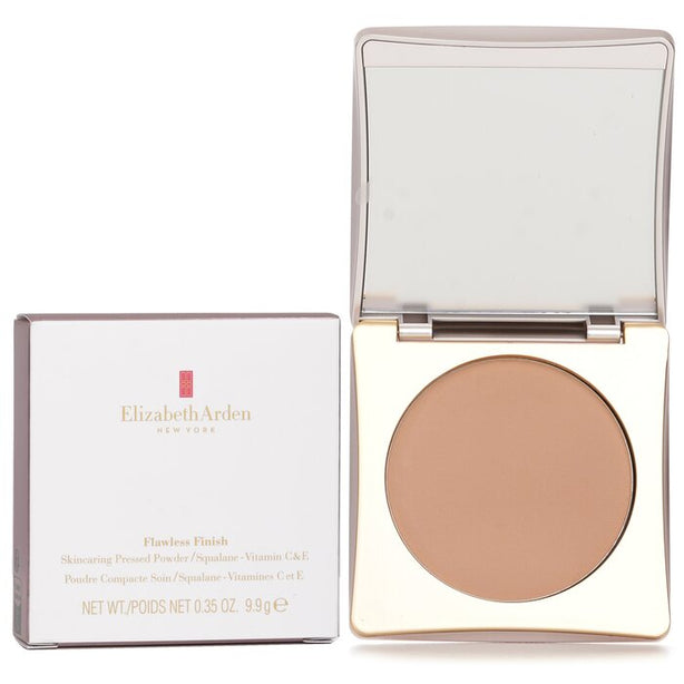 Flawless Finish Skincaring Pressed Powder - # Medium - 9.9g