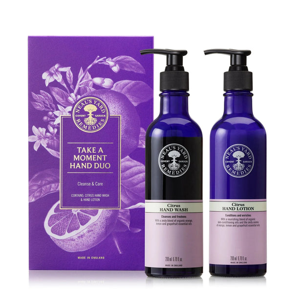 Neal's Yard Remedies  Take a Moment Hand Duo Citrus XMAS 2025