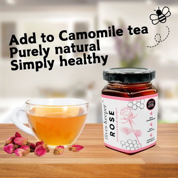 Inner Calm Honey Gift Set (Rose + Ginger) 250g x 2