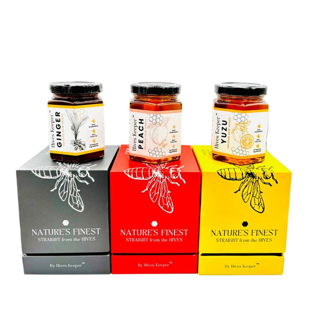 Sun Kissed Gift Set (Peach + Yuzu + Ginger) 250g x 3