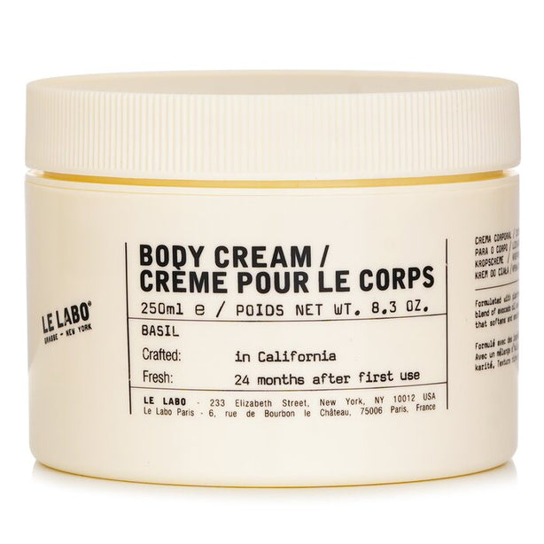 Basil Body Cream - 250ml