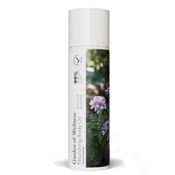 Garden of Wellness  Nourishing Body Oil - Geranium Breeze