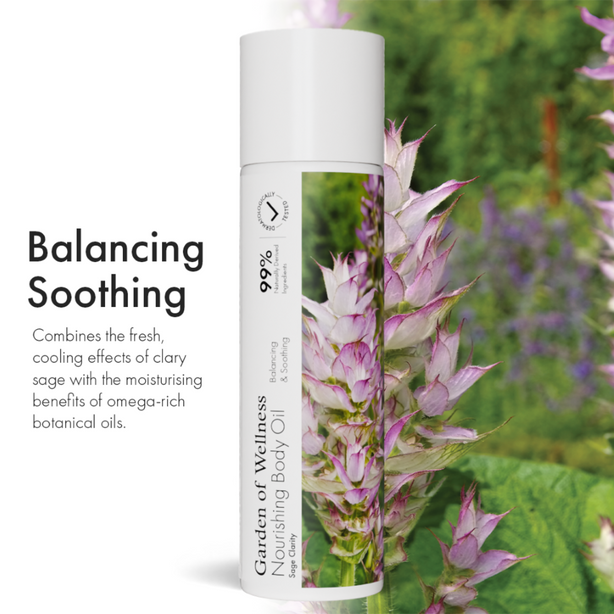 Garden of Wellness  Nourishing Body Oil - Sage Clarity