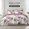 Hillcrest I 988TC ComfyLux I Printed Bedding Collection I Fitted Sheet Set & Summer Blanket - Blossora
