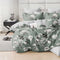 Hillcrest I 988TC ComfyLux I Printed Bedding Collection I Fitted Sheet Set & Summer Blanket - Serene