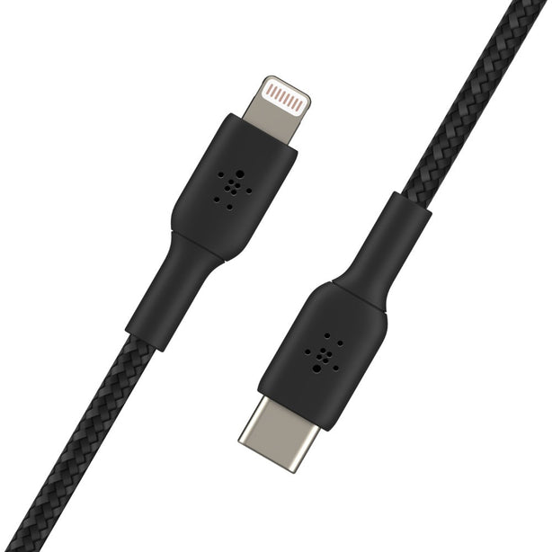 Belkin Braided USB-C to Lightning Cable 1 Metre