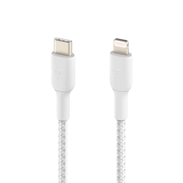 Belkin Braided USB-C to Lightning Cable 1 Metre