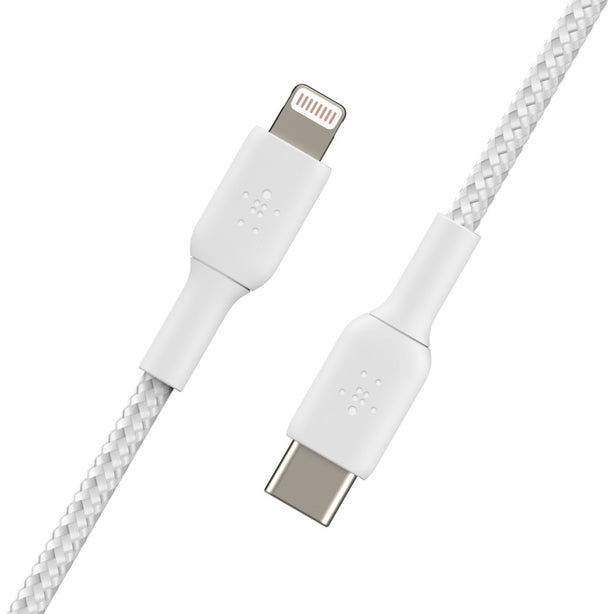 Belkin Braided USB-C to Lightning Cable 1 Metre