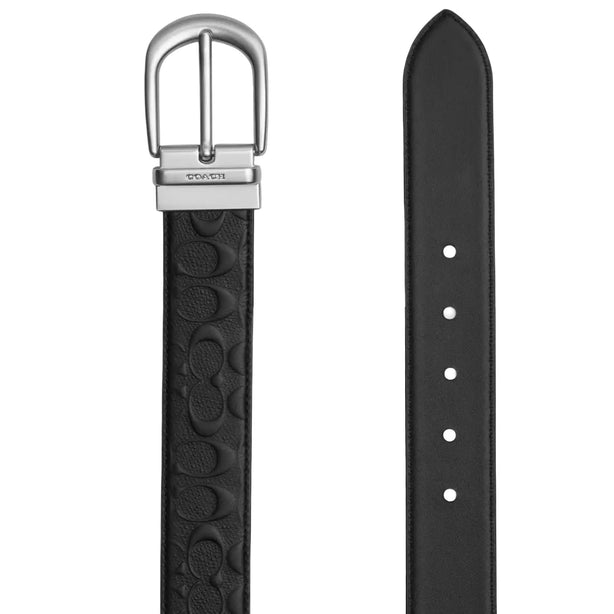Coach Classic Buckle Cut To Size Reversible Belt 38 Mm in Black CF271