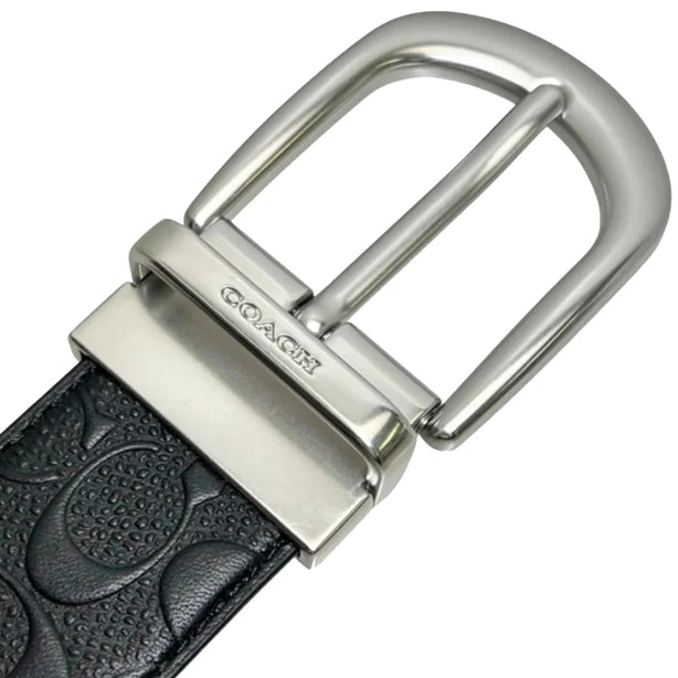 Coach Classic Buckle Cut To Size Reversible Belt 38 Mm in Black CF271