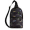 Coach West Pack Bag In Signature Canvas With Surf Print - Charcoal Multi CBJ12
