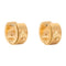 Kate Spade Spot The Spade Metal Huggies Earrings - Gold KH267