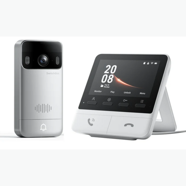 SwitchBot Smart Video Doorbell – Indoor & Outdoor Units