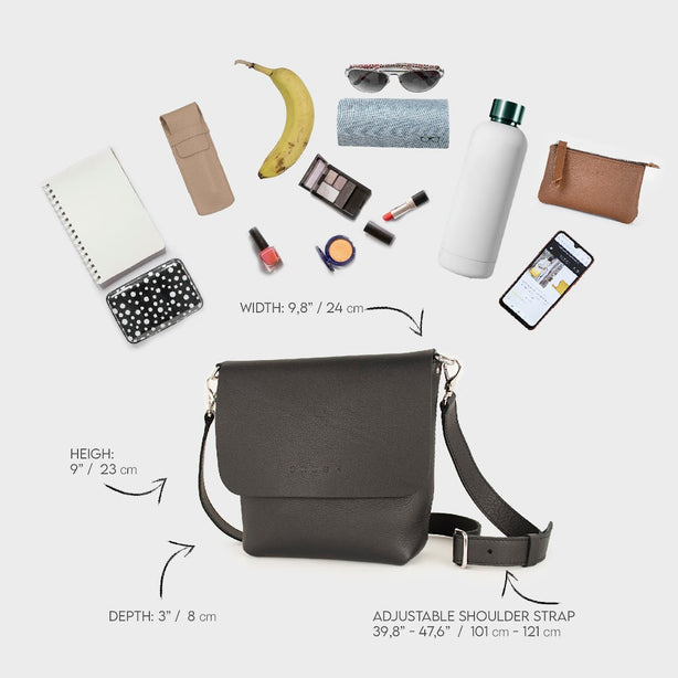 CRUSH Leather Goods Crossbody Bag JOY M Syna (International Shipping)