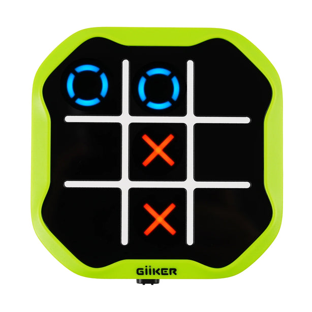 GiiKER Tic Tac Toe Bolt – 3-in-1 Handheld Game for Kids 3+ | Boost Focus, Memory & Quick Thinking On-the-Go