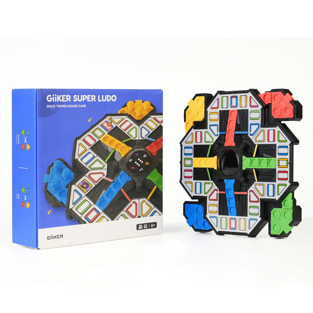 GiiKER Super Ludo – Space-Themed Multiplayer Game for Ages 6+ | Screen-Free Family Fun