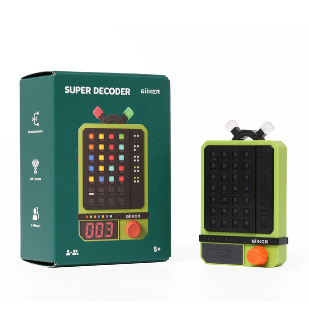 GiiKER Super Decoder – Code-Breaking Puzzle Game for Kids 5+ | Boost Logic, Deduction & Early Math Skills Screen-Free