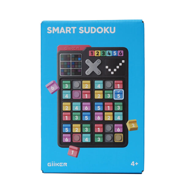 GiiKER Smart Sudoku – Educational Logic Game for Kids 3+ | Build Math, Memory & Focus with 2,500+ Screen-Free Challenges