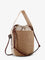 Chloe' Woody Raffia Bucket Bag - White