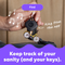 TILE MATE (2024) BLUETOOTH TRACKER FOR KEYS - BLACK, 4 PACK