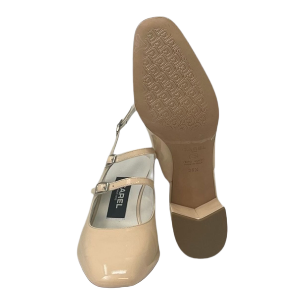 Paris With Heel Beige