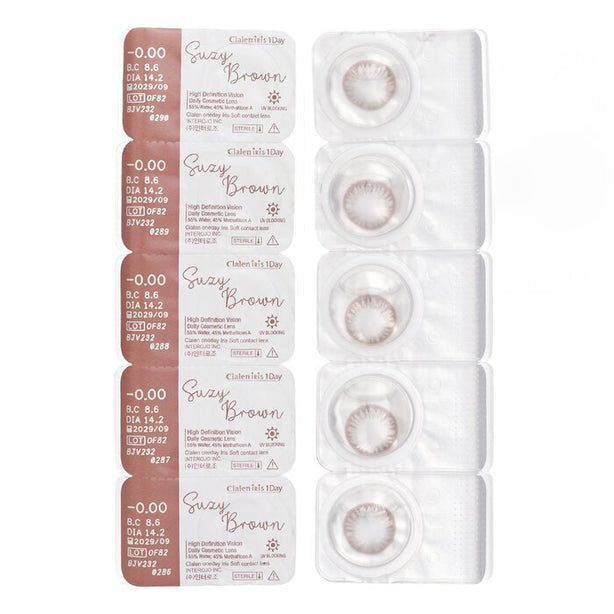 Iris 1day Suzy Brown -0.00 - 5pcs x 1 strip