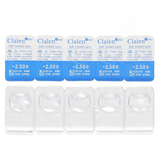 1day Soft Contact Lens -2.50 - 5cps x 1 strip