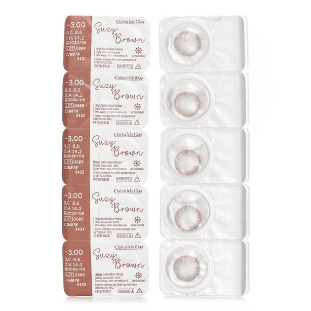Iris 1day Suzy Brown -3.00 - 5pcs x 1 strip