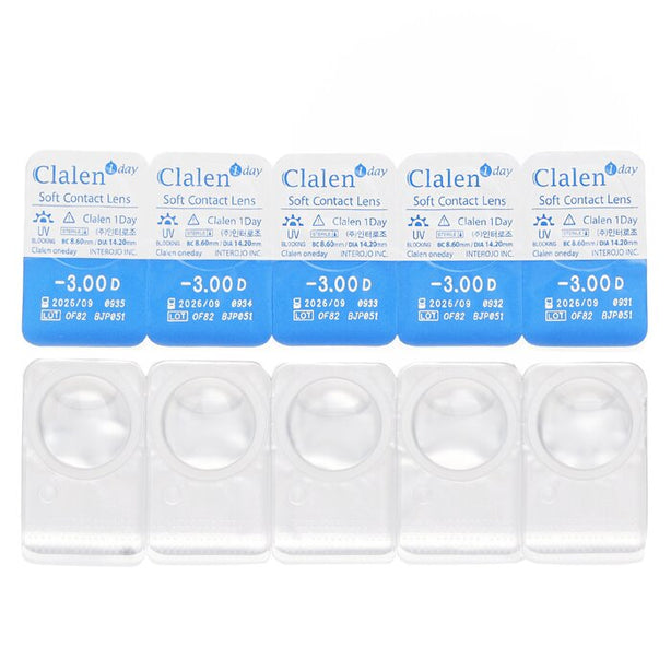 1day Soft Contact Lens -3.00 - 5pcs x 1 strip
