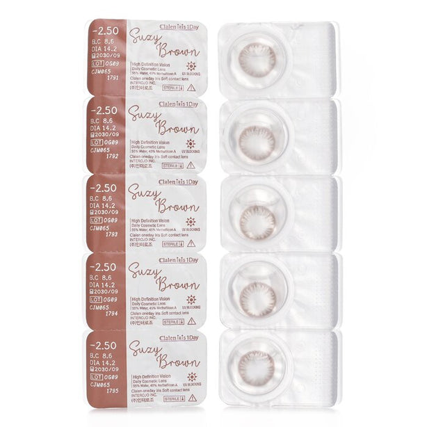 Iris 1day Suzy Brown -2.50 - 5pcs x 1 strip