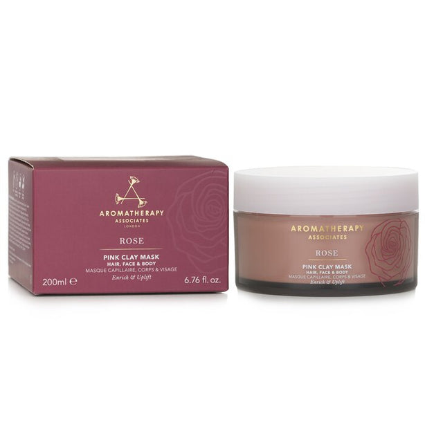 Rose - Pink Clay Mask (hair, Face & Body) - 200ml/6.76oz