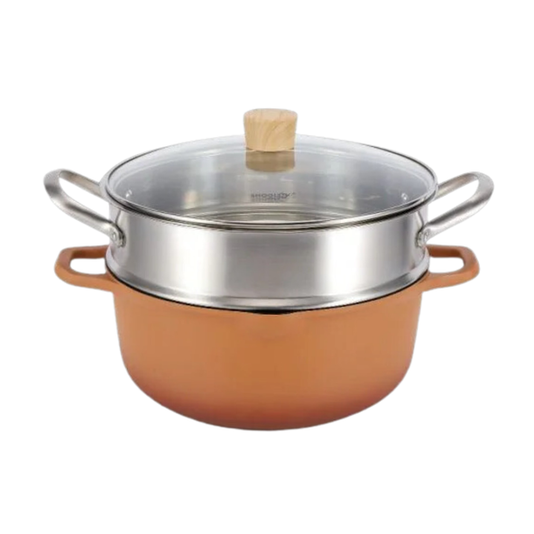 La Gourmet Shogun Morandi 28cm Casserole With Steamer insert