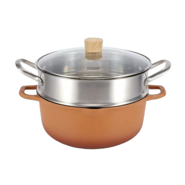 La Gourmet Shogun Morandi 28cm Casserole With Steamer insert