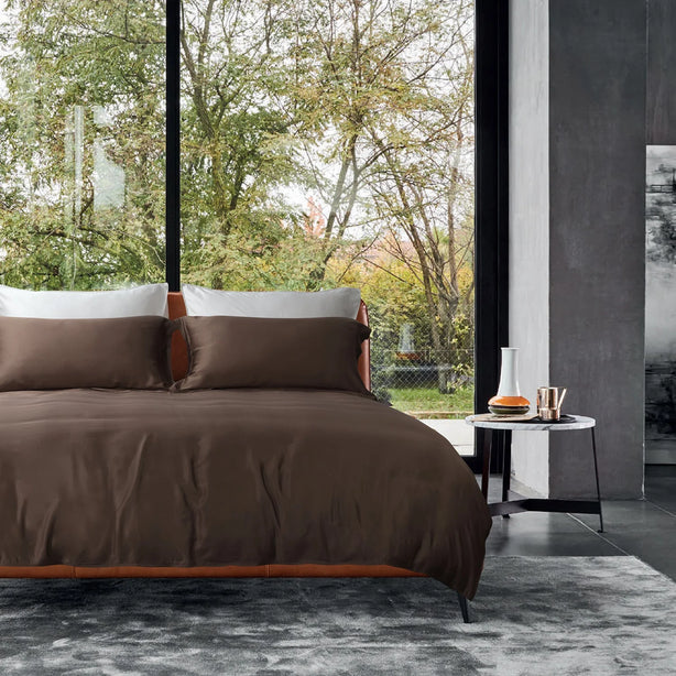 Intero I Grace 6.0 Collection I Premium Bamboo I Fitted Sheet Set I Bed Set I Pillow Case I Bolster Case I With Quilt Cover - 5 Colours