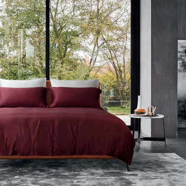 Intero I Grace 6.0 Collection I Premium Bamboo I Fitted Sheet Set I Bed Set I Pillow Case I Bolster Case I With Quilt Cover - 5 Colours