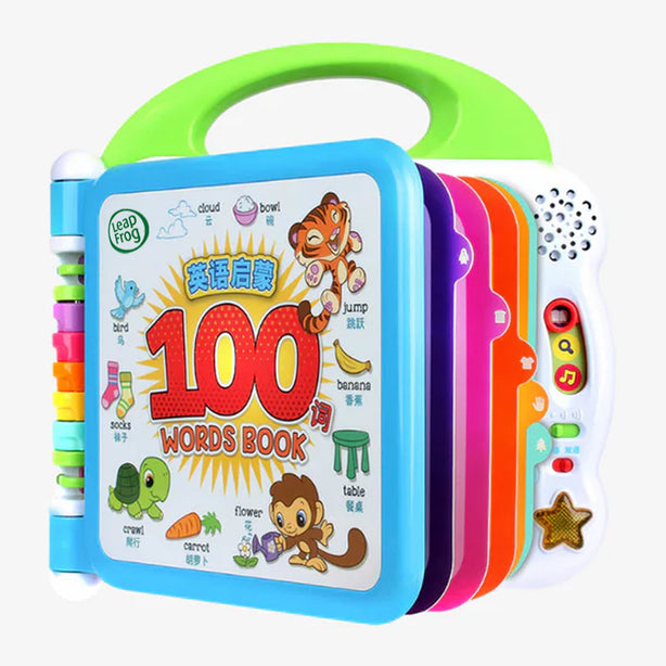 LeapFrog Learning Friends 100 Words Book - Bilingual English and Chinese 中英文双语学习点读书