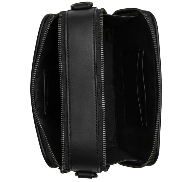 Coach Wyatt Crossbody Bag In Signature Canvas in Charcoal/ Black CW365