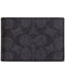 Coach Compact Billfold Wallet In Signature Canvas - Charcoal/ Black CW368
