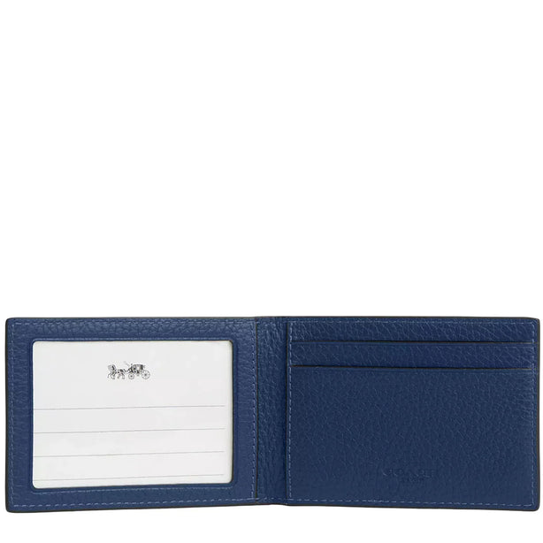Coach Compact Billfold Wallet - Deep Blue CM167