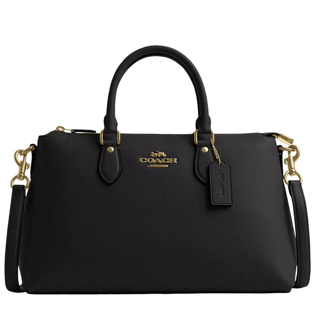 Coach Georgia Satchel Bag - Black CR156