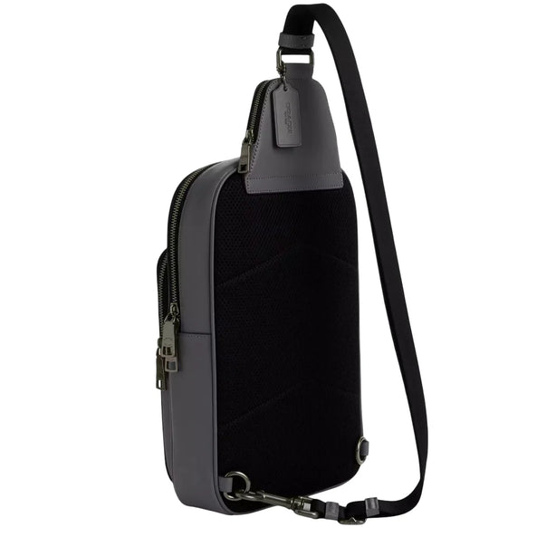 Coach Ethan Pack Bag In Signature Canvas Bag - Grey/ Charcoal CZ393