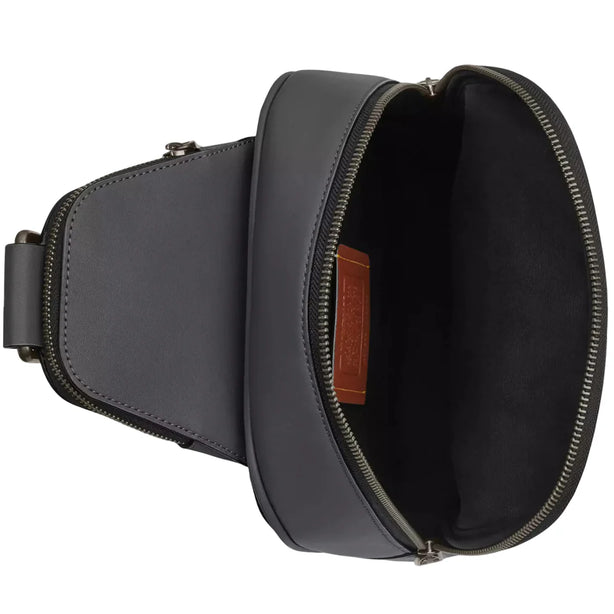 Coach Ethan Pack Bag In Signature Canvas Bag - Grey/ Charcoal CZ393
