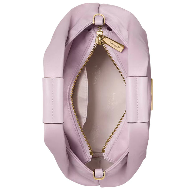Kate Spade Carter Nylon Small Pleated Crossbody Bag - Lavender Smoke KL965