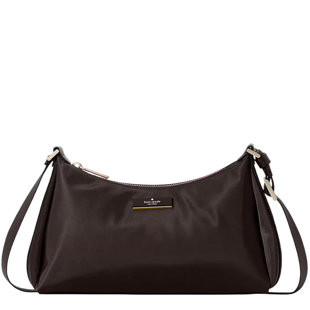 Kate Spade Carter Nylon Small Shoulder Bag - Hot Fudge KL967