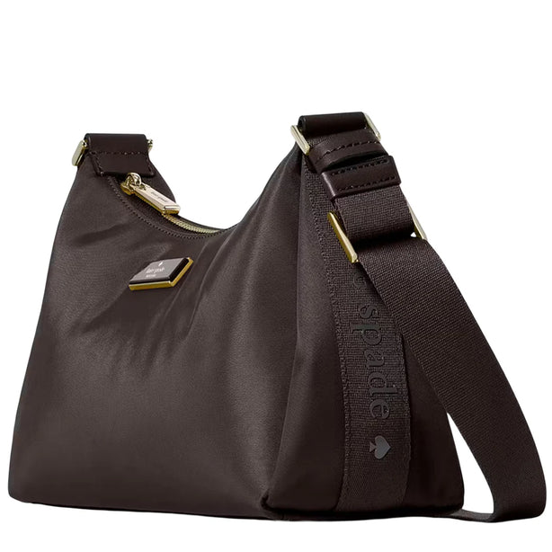 Kate Spade Carter Nylon Small Shoulder Bag - Hot Fudge KL967