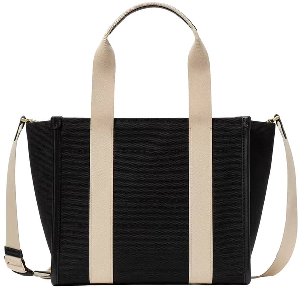 Kate Spade Kip Canvas Small Tote Bag - Black KG767
